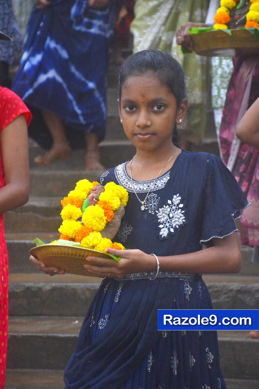 Razole Taluka Ganesh Nimajjanam